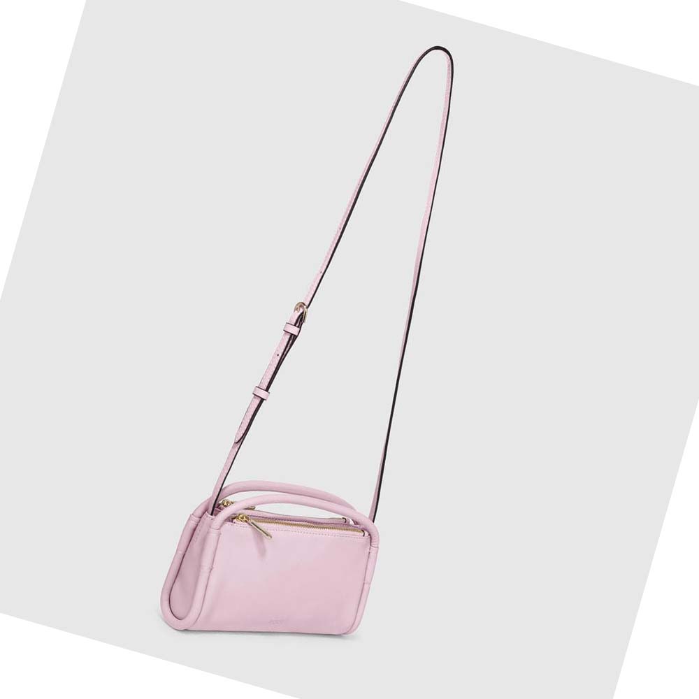 Ecco Contact Crossbody Axelväska Dam Rosa | SE 371YXF